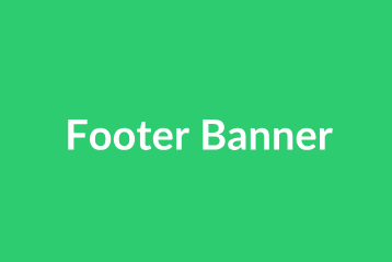 Footer Banner