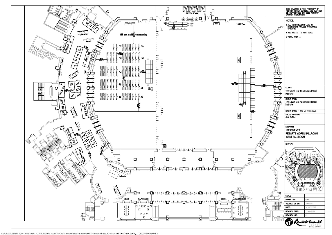 SPADEX Exhibition Floor Plan